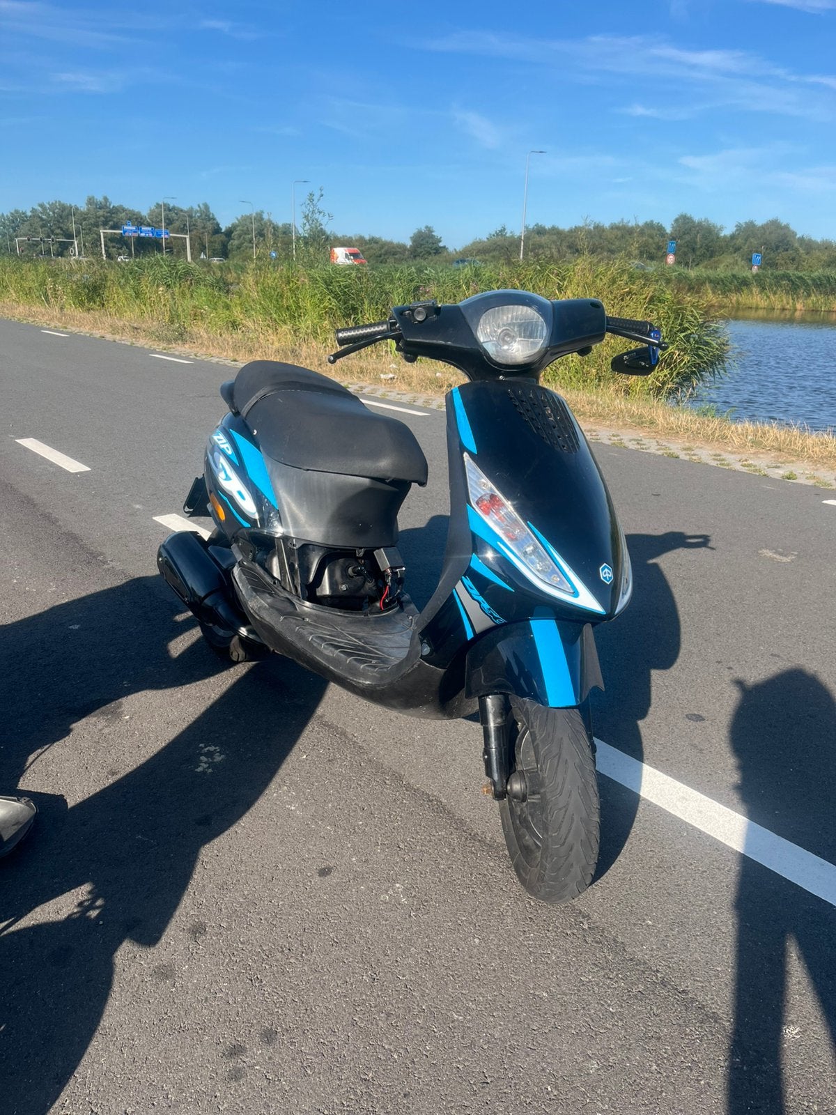 Piaggio zip 125cc 2t, Ophalen, Zo goed als nieuw, Overige typen, Piaggio