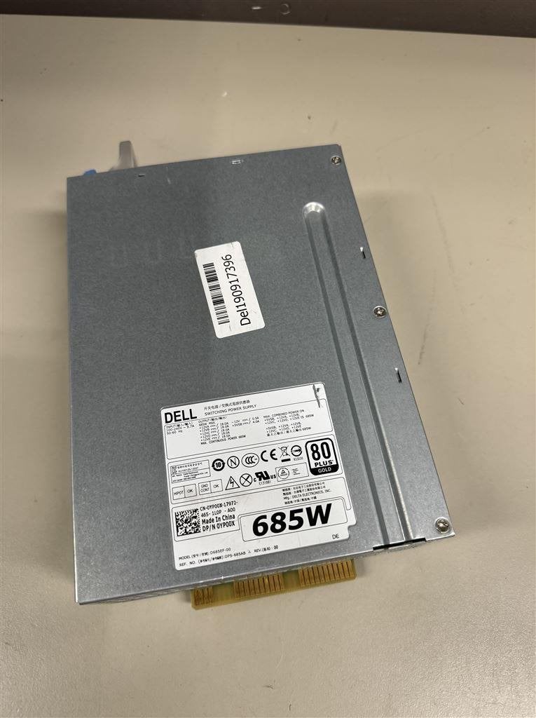 Dell Precision T5610 685W Power Supply Unit 0YP00X YP00X, Computers en Software, Interne voedingen, Zo goed als nieuw, Ophalen of Verzenden