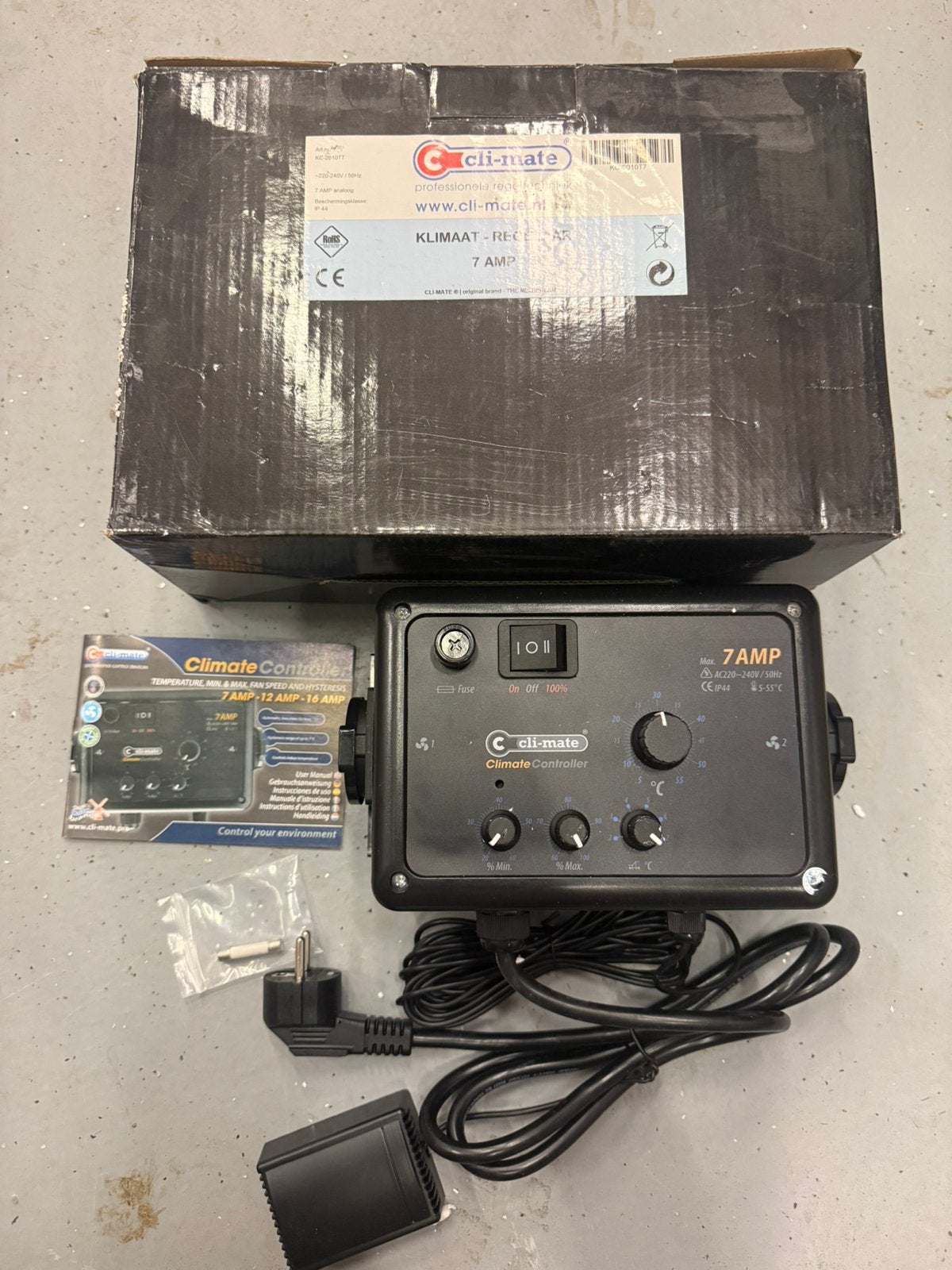 Climate Cli-mate klimaat regelaar 7 Amp Dimlux Opticlimate, Ophalen of Verzenden, Nieuw