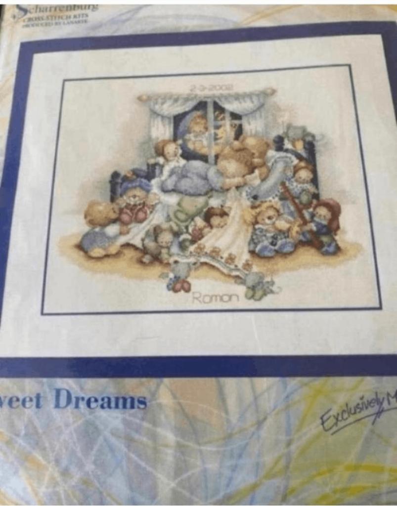 BORDUURPAKKET MARIA VAN SCHARRENBURG SWEET DREAMS, Verzenden, Nieuw, Handborduren, Borduurpakket