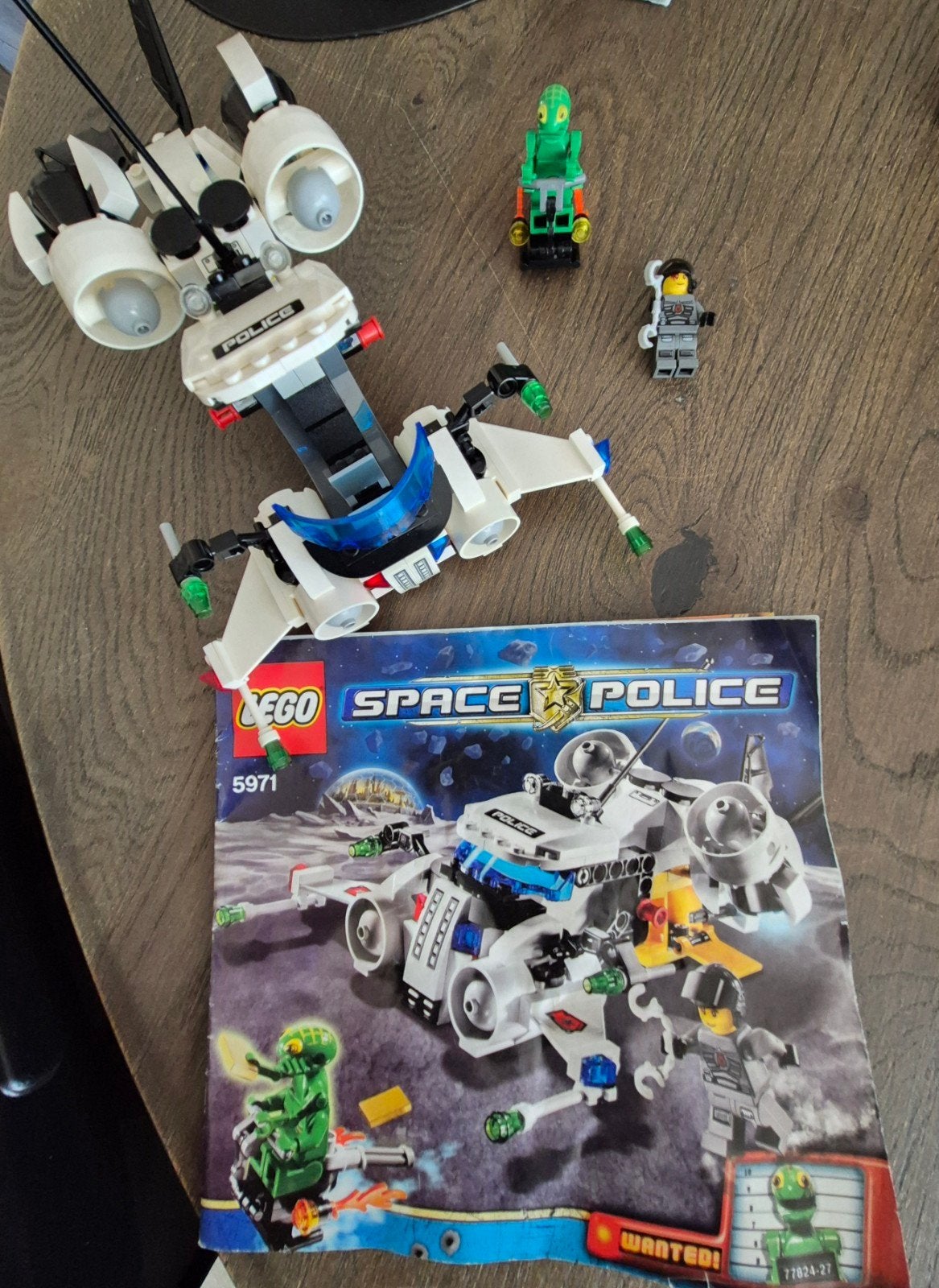 Lego Space Police set 5971 Ruimteschip, Kinderen en Baby's, Gebruikt, Lego, Ophalen of Verzenden, Compleet