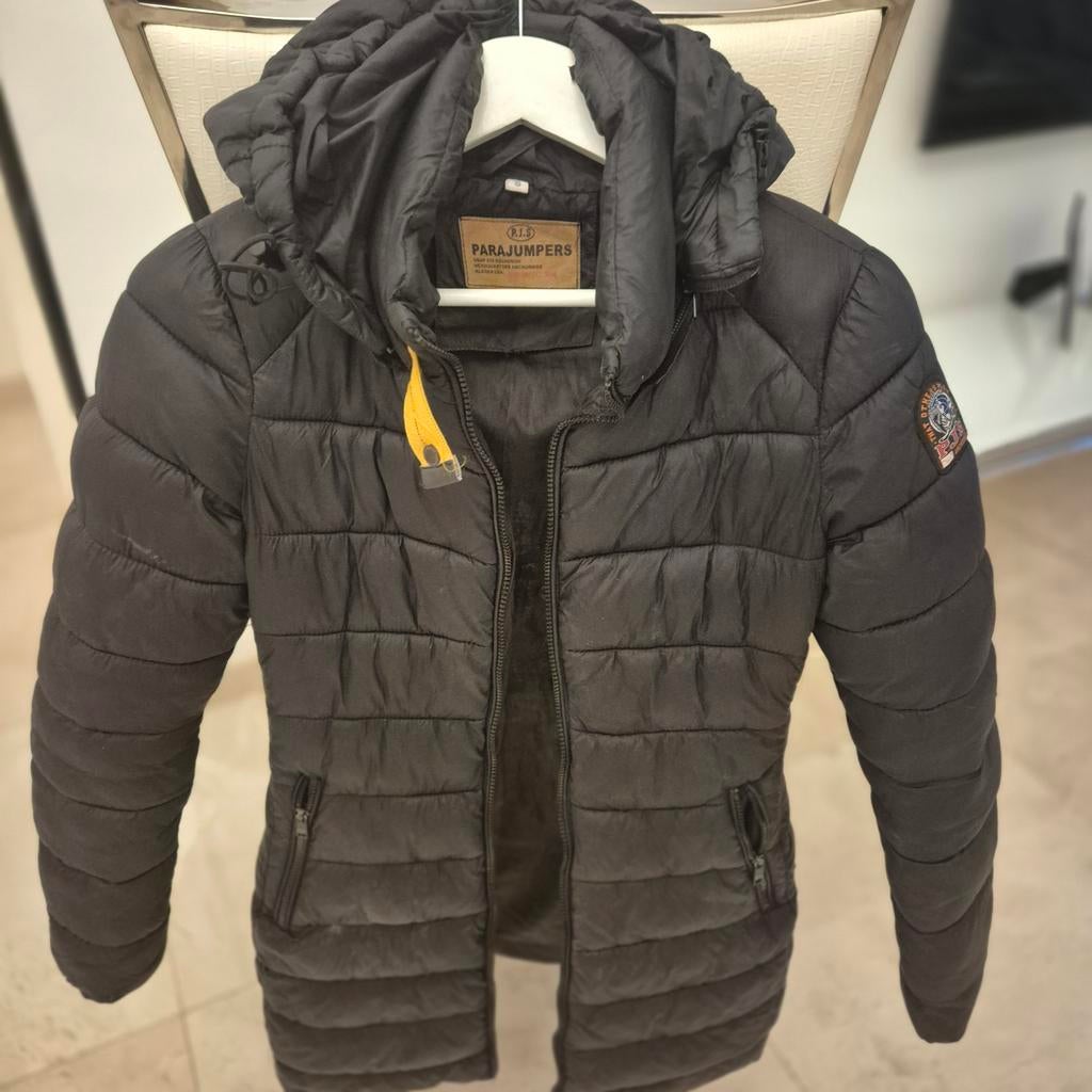 Parajumpers donsjas zwart maat  (S), Zwart, Zo goed als nieuw, Maat 36 (S), Parajumpers