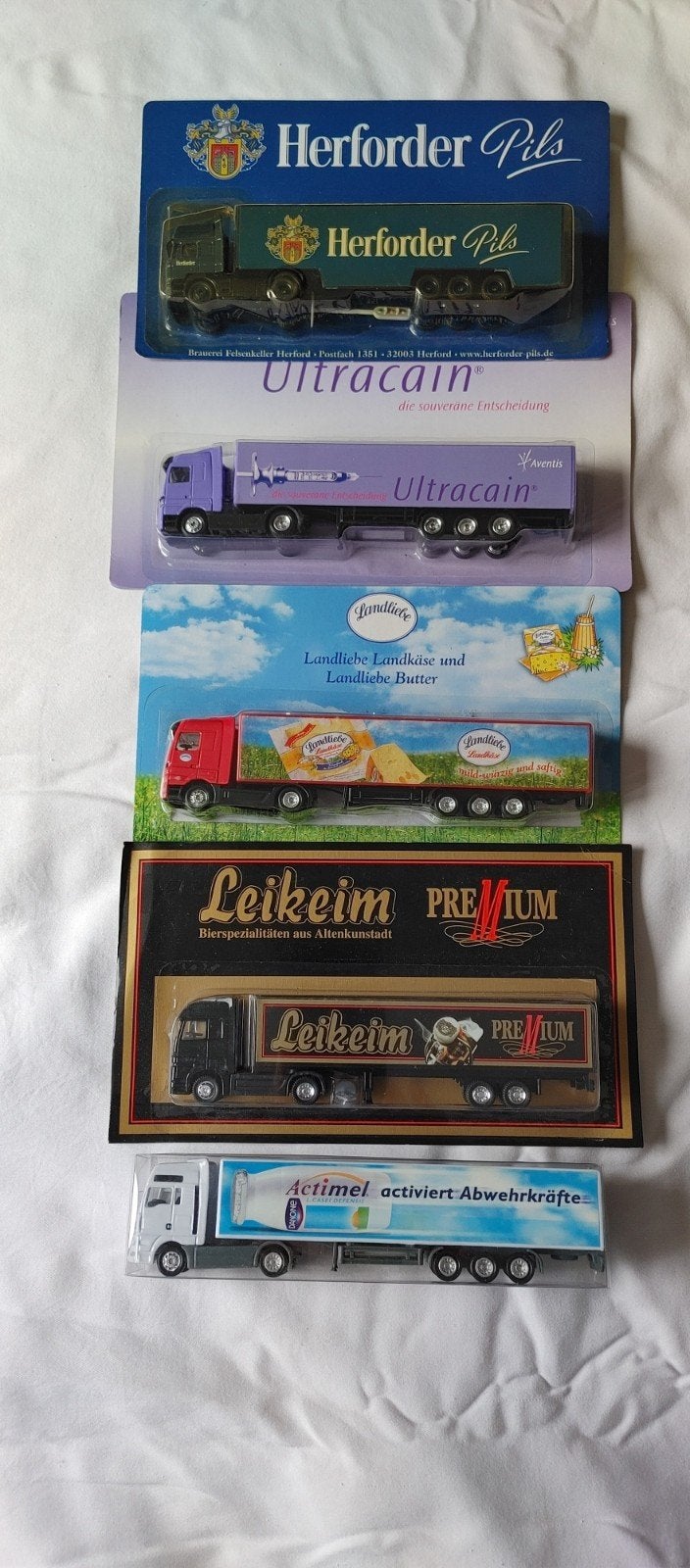 Grell trucks 1:87 5stuks, Verzenden, Nieuw, Bus of Vrachtwagen, Overige merken
