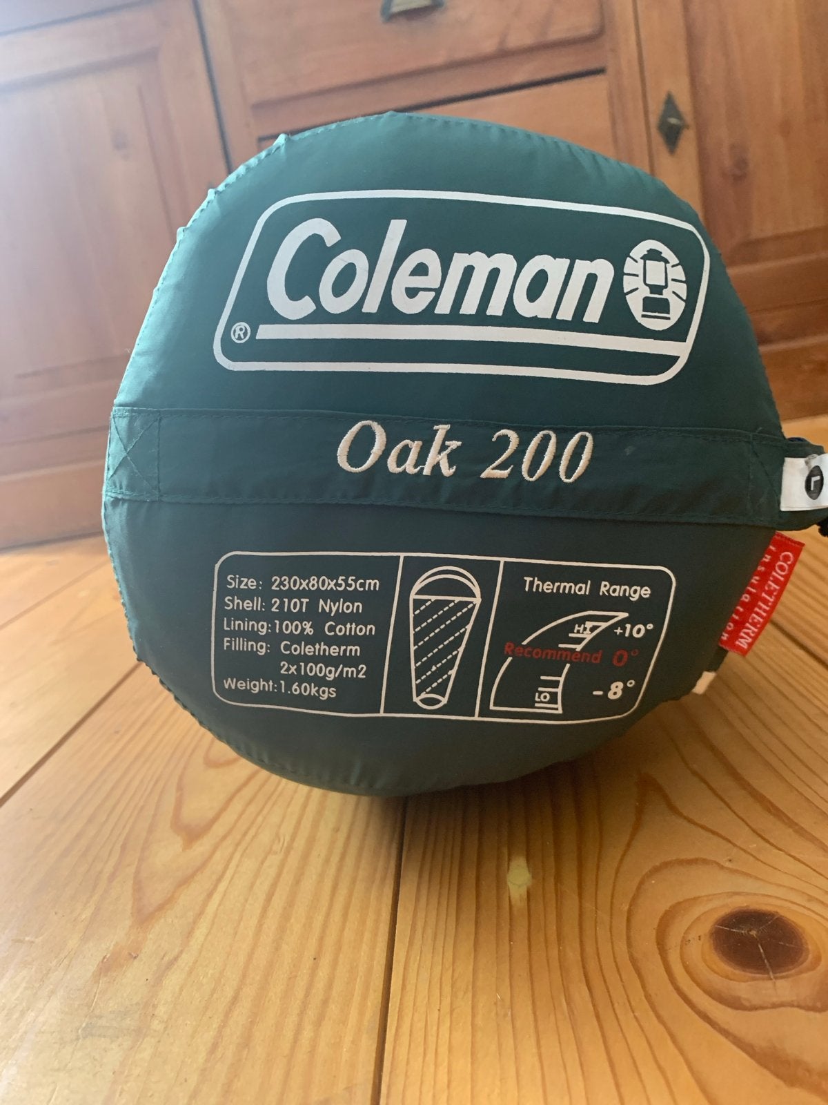 Coleman Oak 200 slaapzak - Ideaal voor kamperen, Ophalen of Verzenden, Gebruikt