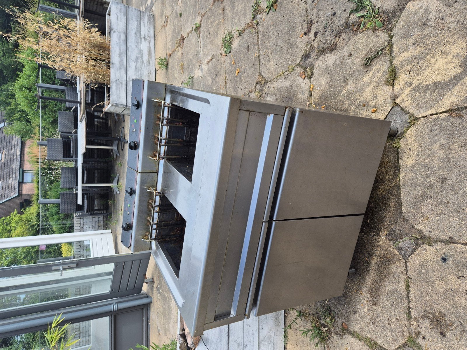 Dubbele Horeca Frituur - RVS, Ophalen
