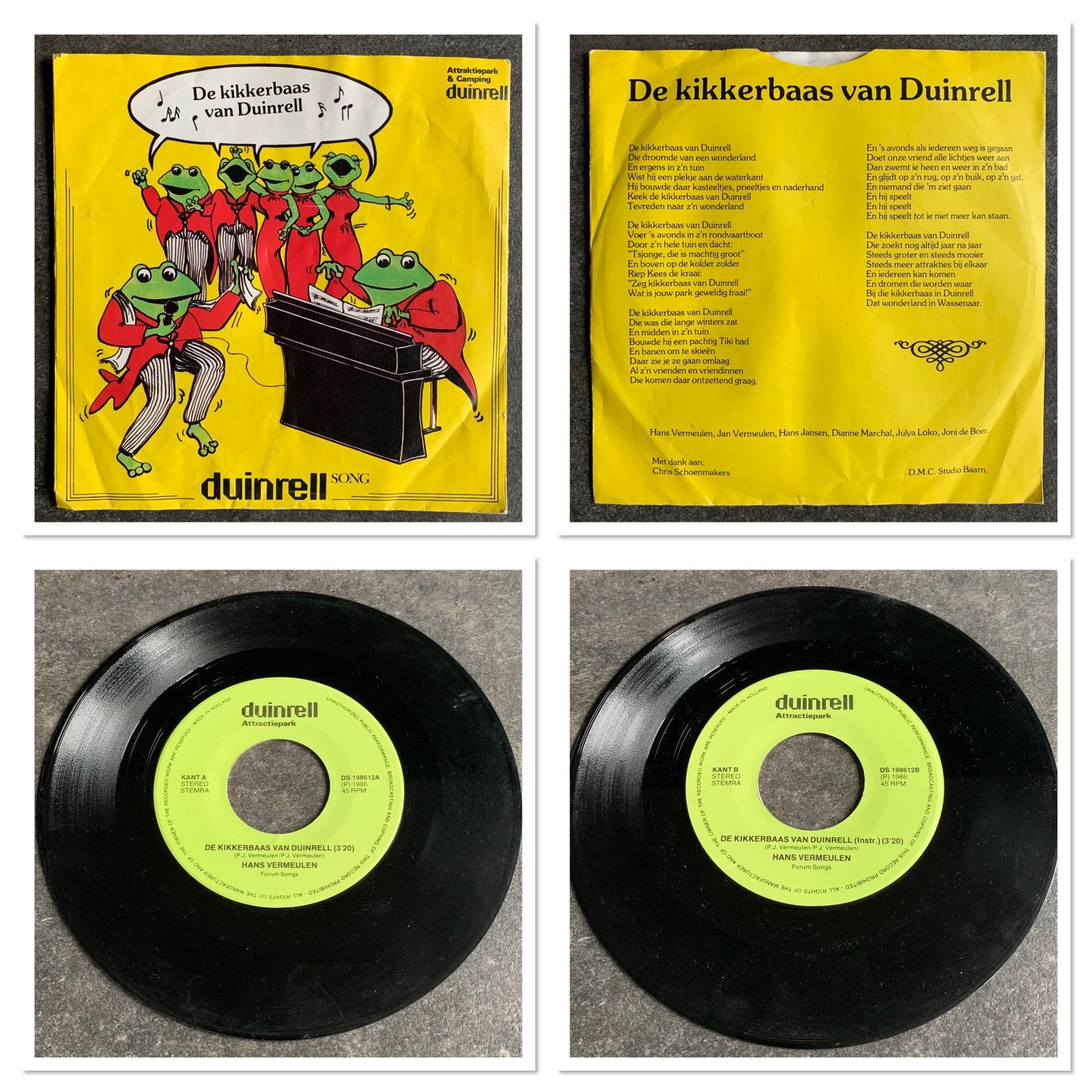 Duinrell: De Kikkerbaas van Duinrell, Ophalen of Verzenden