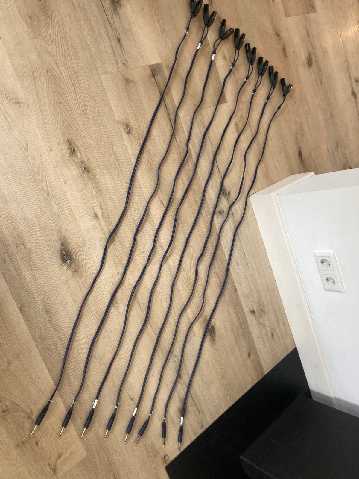 Insert kabels xlr jack, Ophalen of Verzenden, Gebruikt, Apparatuur