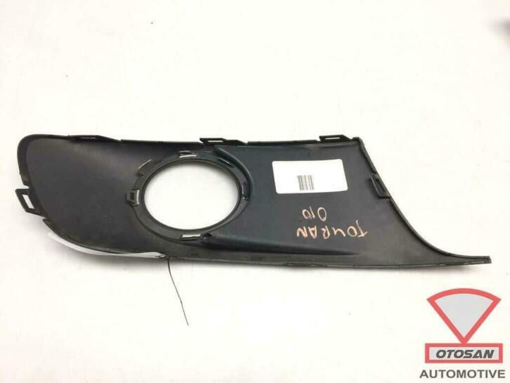 vw touran 1t 09 voorbumper rooster mistlamp links 1t0853665p, Auto-onderdelen, Gebruikt, Volkswagen, Volkswagen AG, Links