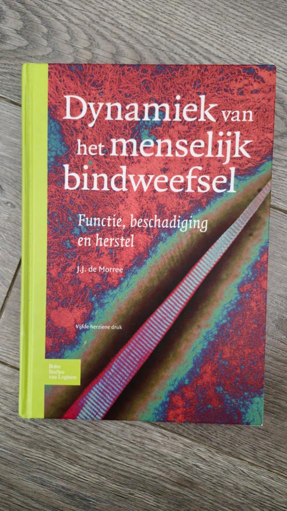 Dynamiek van het menselijk bindweefsel - J.J. de Morree, Zo goed als nieuw, J.J. de Morree, Beta, HBO