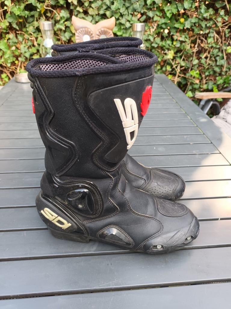 Sidi motor racelaarzen - Maat 41, Motoren, Kleding | Motorkleding, Heren, Ophalen of Verzenden, Laarzen, Tweedehands