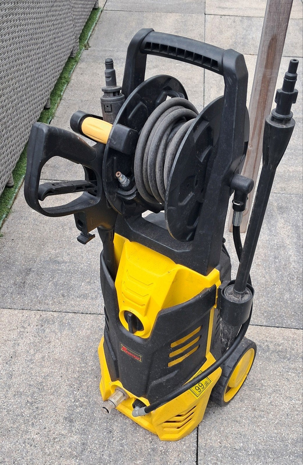 Powertech pt2200 hogedrukreiniger, Ophalen, Gebruikt, Stihl, Powertech, Met regelbare waterdruk