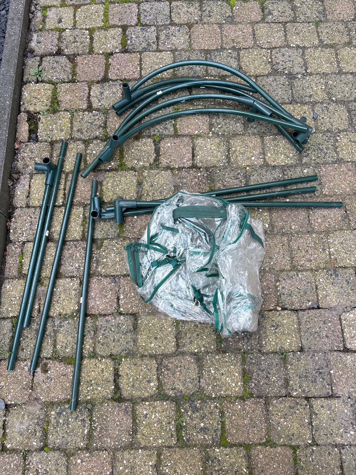 Plastic tuinkastje - Gratis afhalen, Ophalen, Gebruikt, Folie, Kweekkas