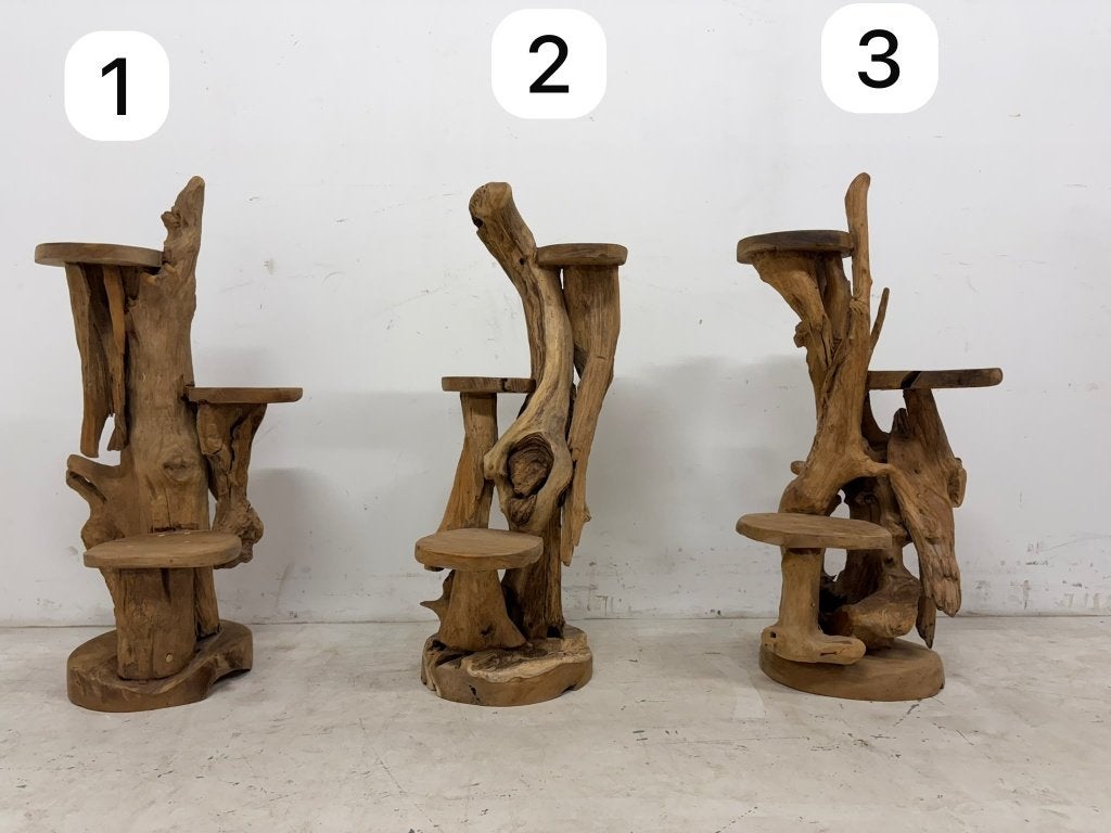 etagere, Ophalen of Verzenden, Nieuw, Etagère, Hout