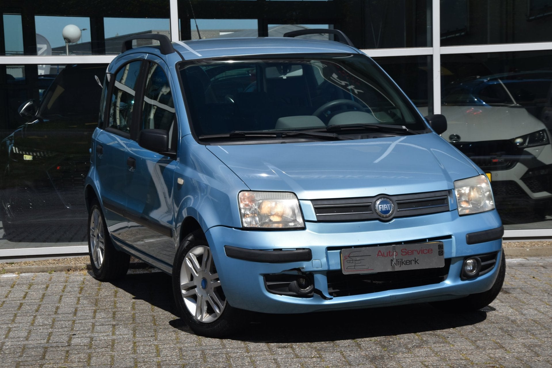 Fiat Panda 1.2 Airco 5Drs Elek.Ramen LMV NAP Zuinig, Voorwielaandrijving, Stof, Gebruikt, Origineel Nederlands