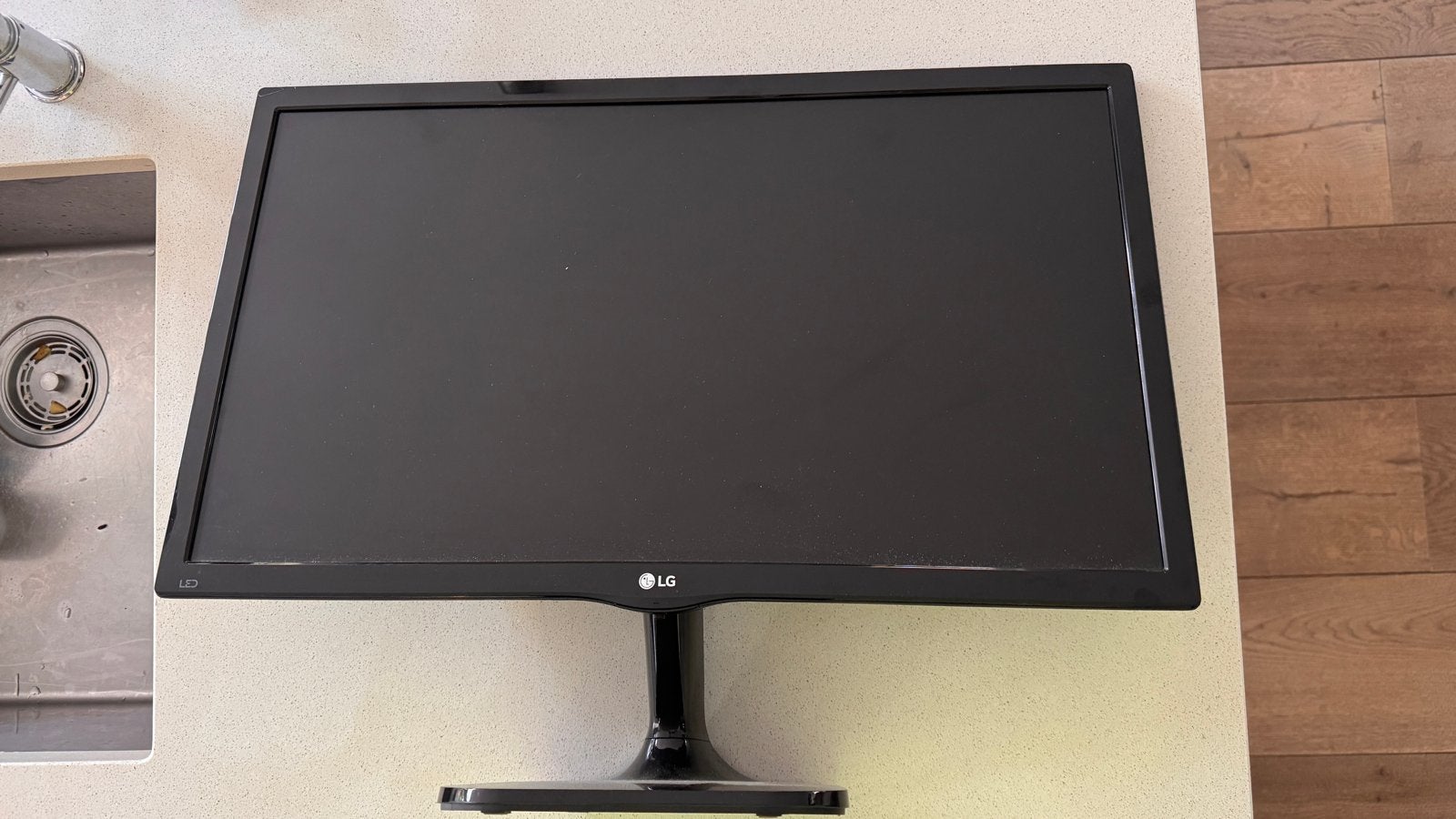 LG 24MN47VQ-P Monitor - Full HD, HDMI, DVI, VGA, Computers en Software, Monitoren, Zo goed als nieuw, 60 Hz of minder, DVI, Kantelbaar