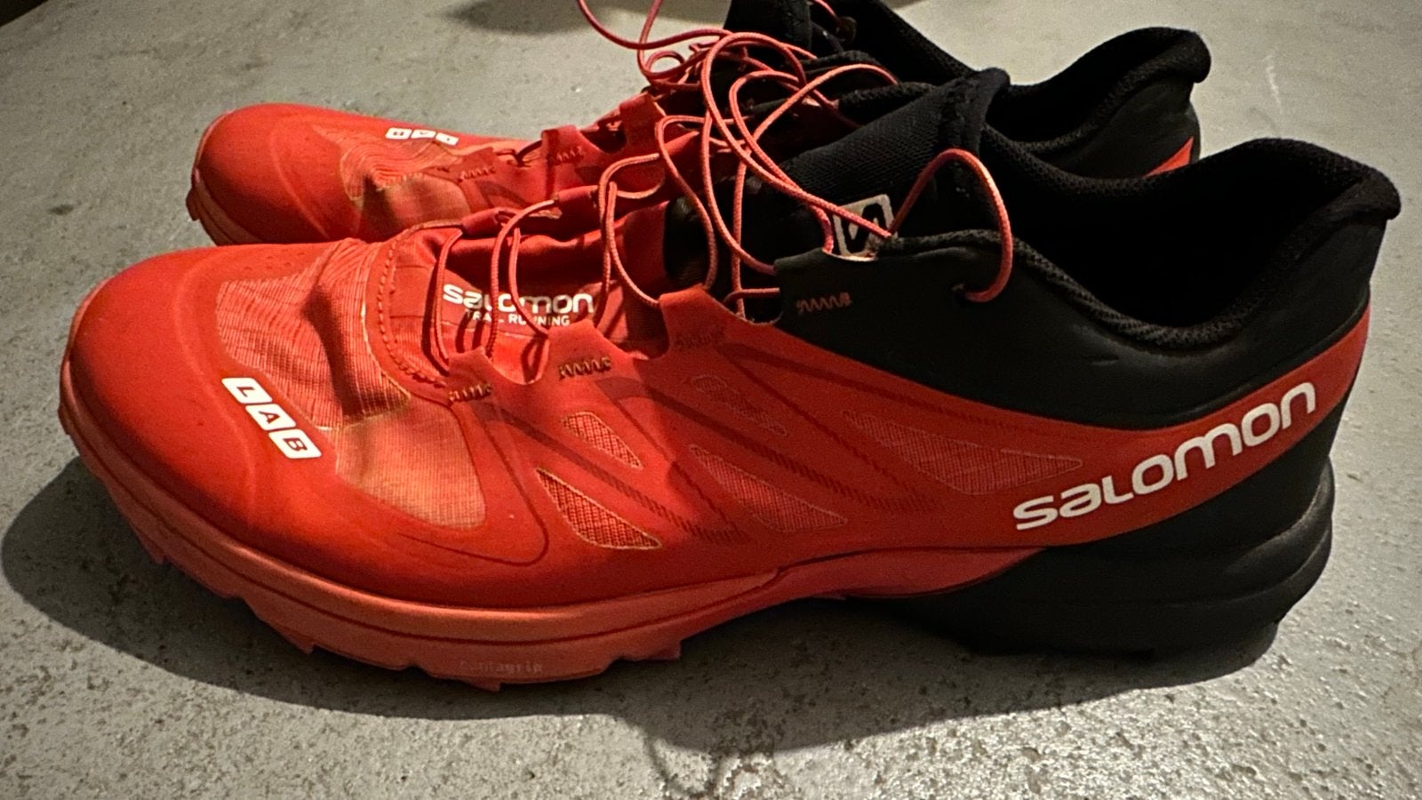 Salomon S-Lab Sense Ultra trailrunning schoenen - 45 1/3, Ophalen of Verzenden, Gedragen, Overige kleuren, Sportschoenen