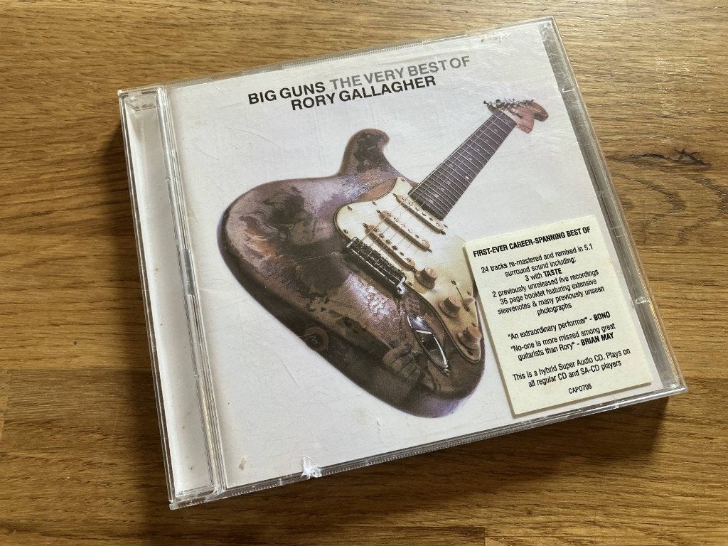 Rory Gallagher / Big Guns - The Very Best Of Rory Gallaghe, Ophalen of Verzenden, Zo goed als nieuw, Poprock