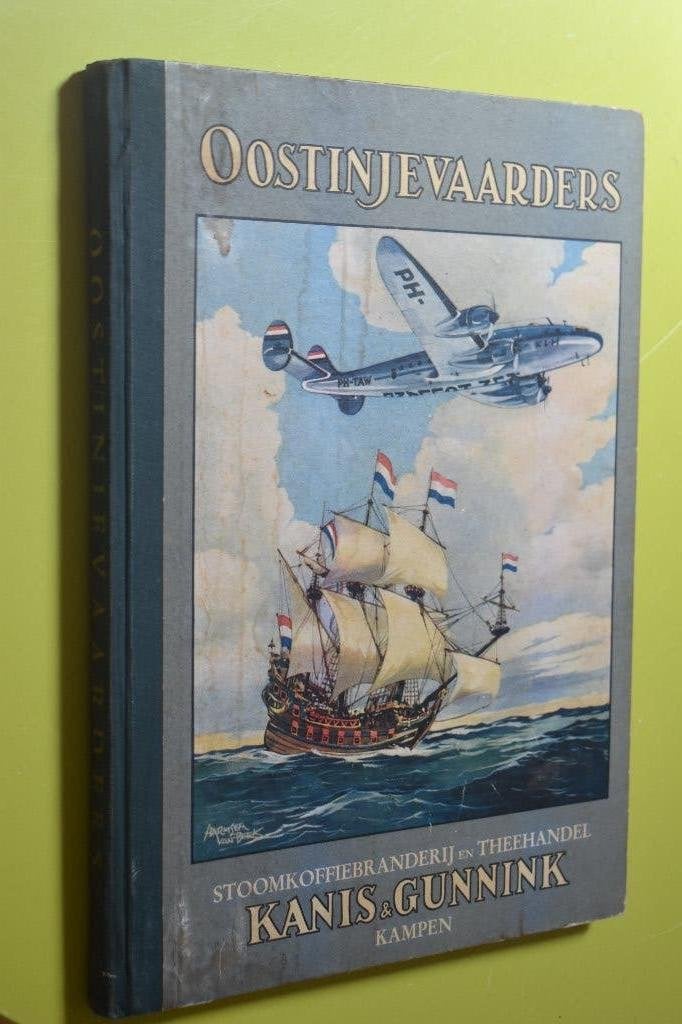 Plaatjesalbum Oostinjevaarders- 1949- compleet-, Ophalen of Verzenden, Gelezen, D.M. Huizinga, Plaatjesalbum