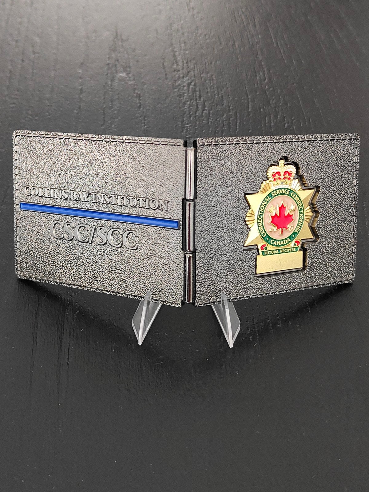 Challenge Coin Politie Canada - Collins Bay Institution, Ophalen of Verzenden, Overige soorten, Overige gebieden, Embleem of Badge