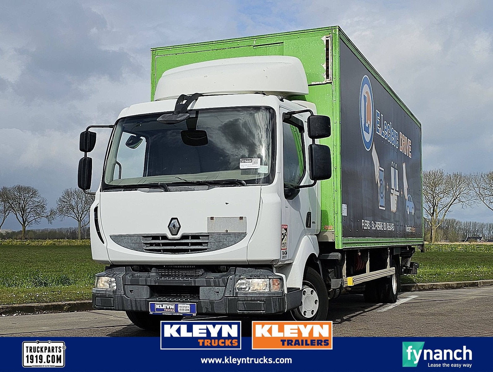 RENAULT MIDLUM 180.12 eev lift garage door, Automaat, Wit, Bedrijf, Diesel