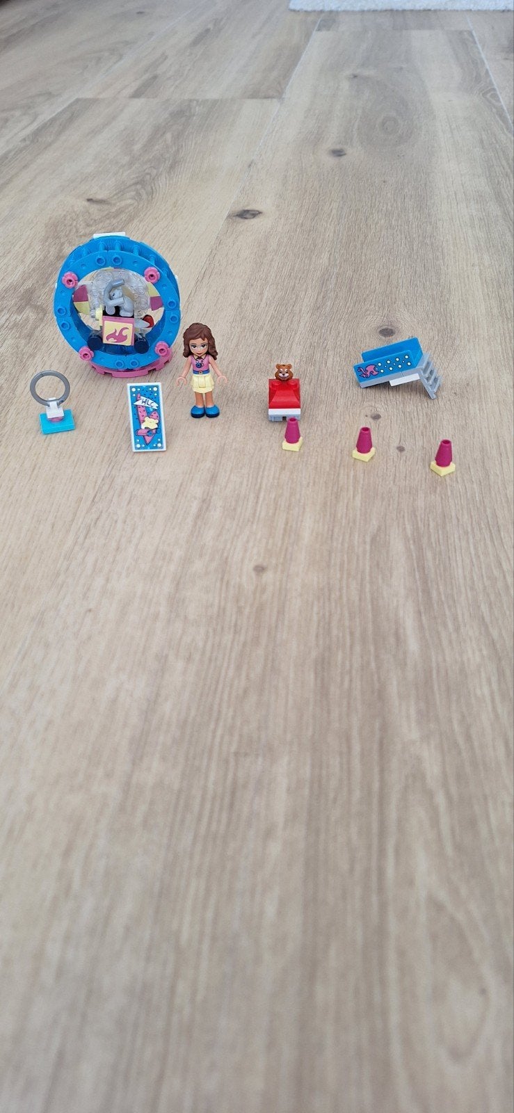 LEGO Friends 41383 Emma's Hamsterspeelplaats (bijna compleet, Ophalen of Verzenden, Gebruikt, Overige merken