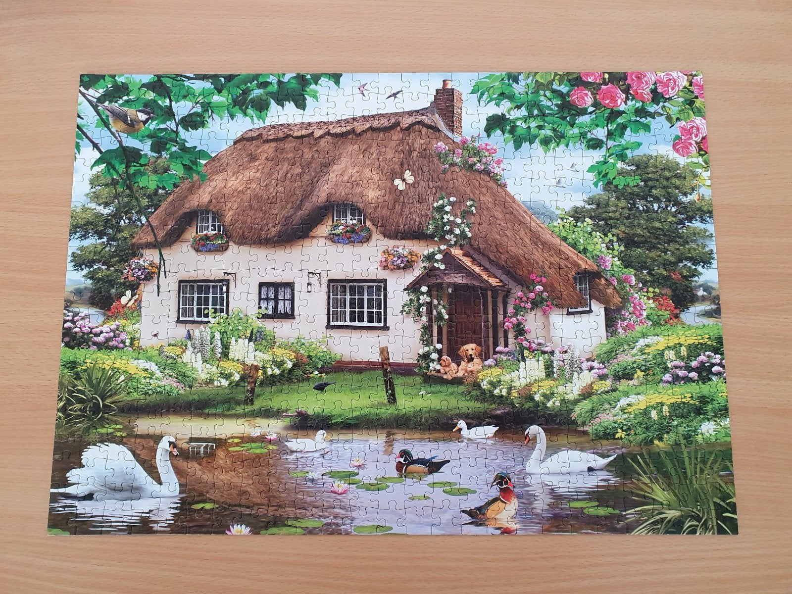 4 Legpuzzels met 500 stukjes., Ophalen of Verzenden