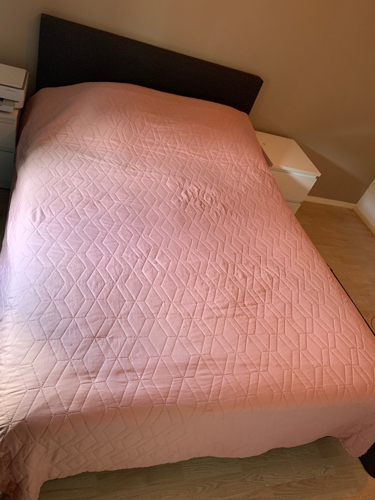Boxspring 140x200, Huis en Inrichting, Ophalen, Gebruikt, Tweepersoons, Boxspring