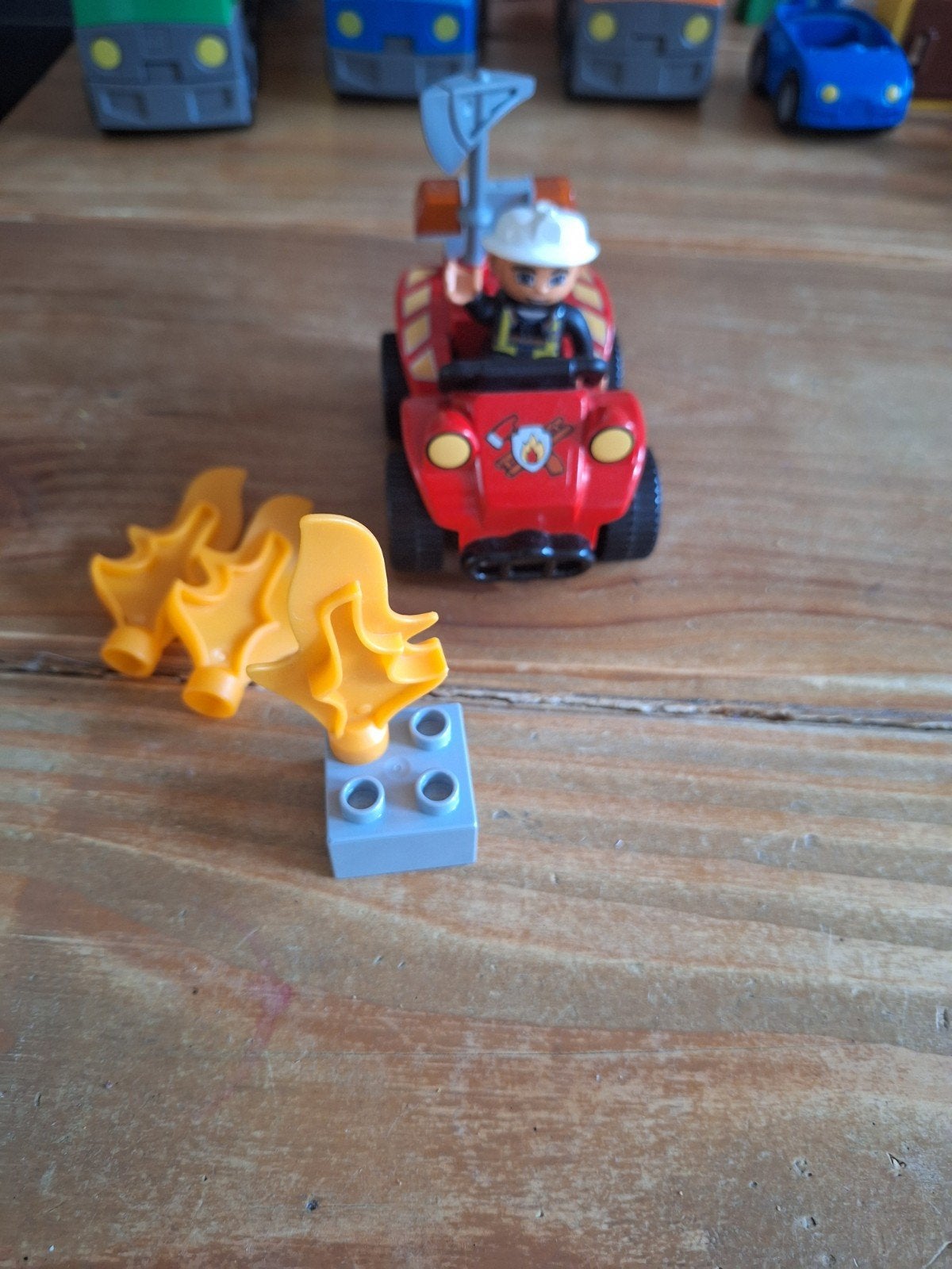 Duplo Brandweercommandant 5603 - Compleet, Gebruikt, Ophalen of Verzenden, Duplo, Inclusief accessoires