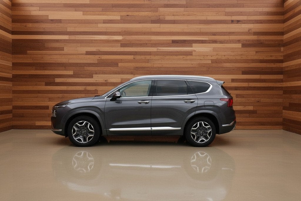 Hyundai Santa Fe 1.6 T-GDI HEV Premium Plus Sky | LEDER | PA, Auto's, Hyundai, Santa Fe, Gebruikt, 4 cilinders, Met garantie (alle)