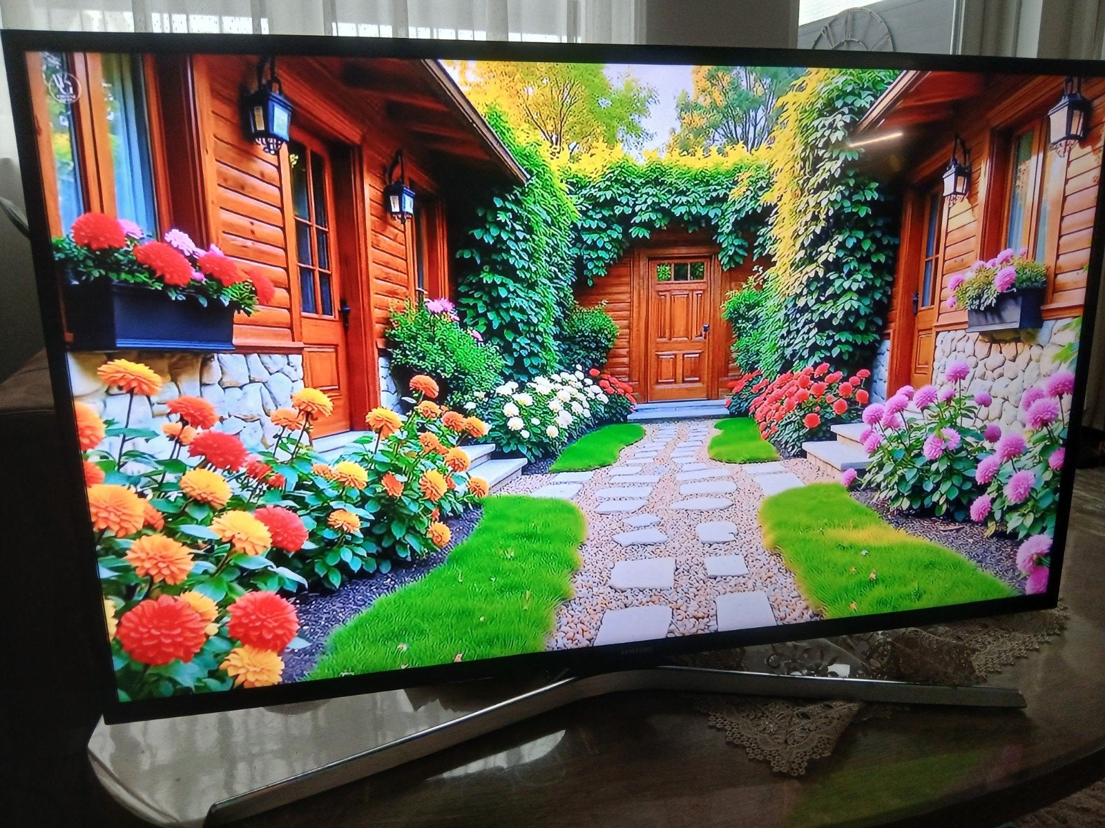 smart tv Samsung 40 inch. WiFi. 4k ultra HD. apps. mooi tv., Ophalen, LED, 50 Hz, Zo goed als nieuw