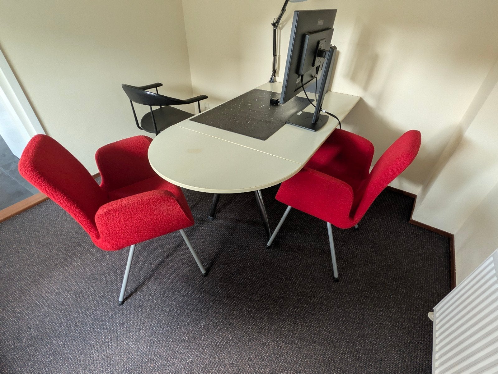 complete werk/studeerkamer inrichting, Huis en Inrichting, Bureaus, Ophalen, In hoogte verstelbaar