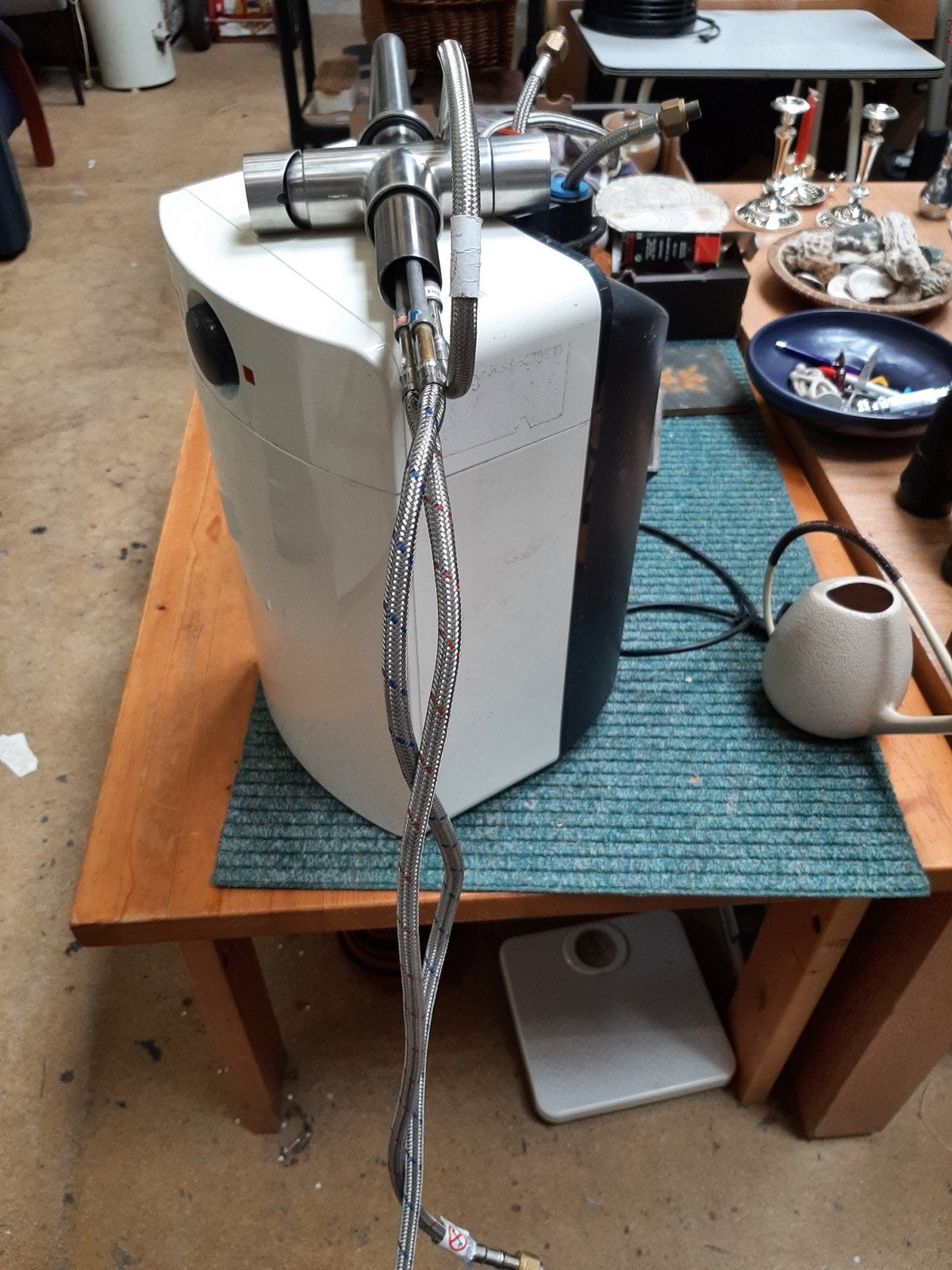 Franke 10L elektrische keukenboiler met mengkraan, Ophalen, Gebruikt