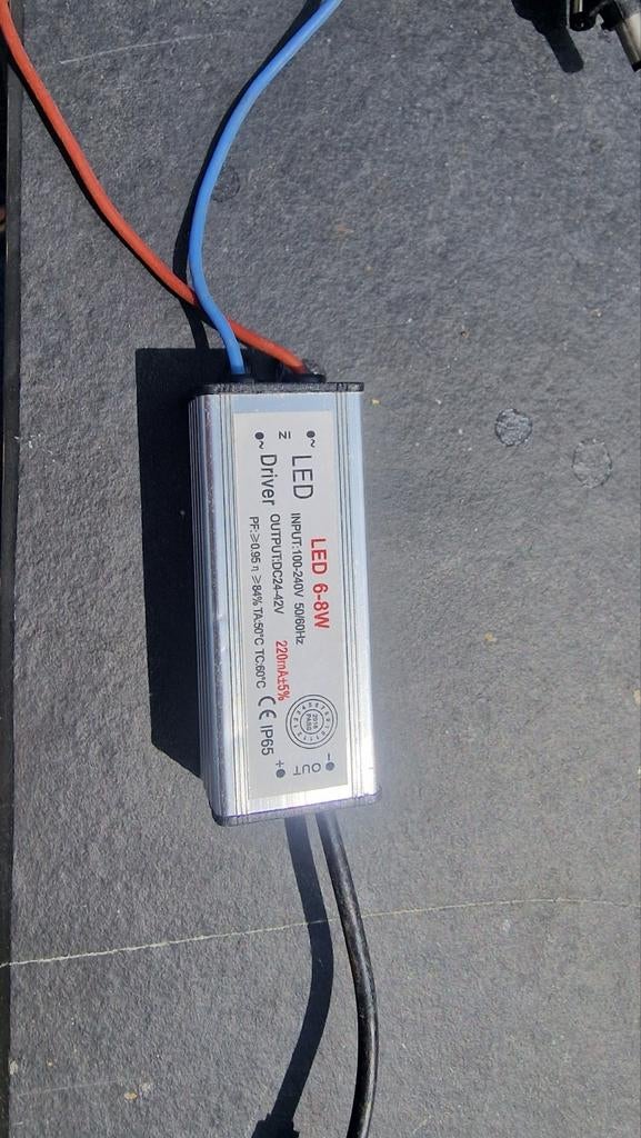 LED Driver 6-8W (5 stuks) - Nieuw, Ophalen of Verzenden, Nieuw, Overige typen