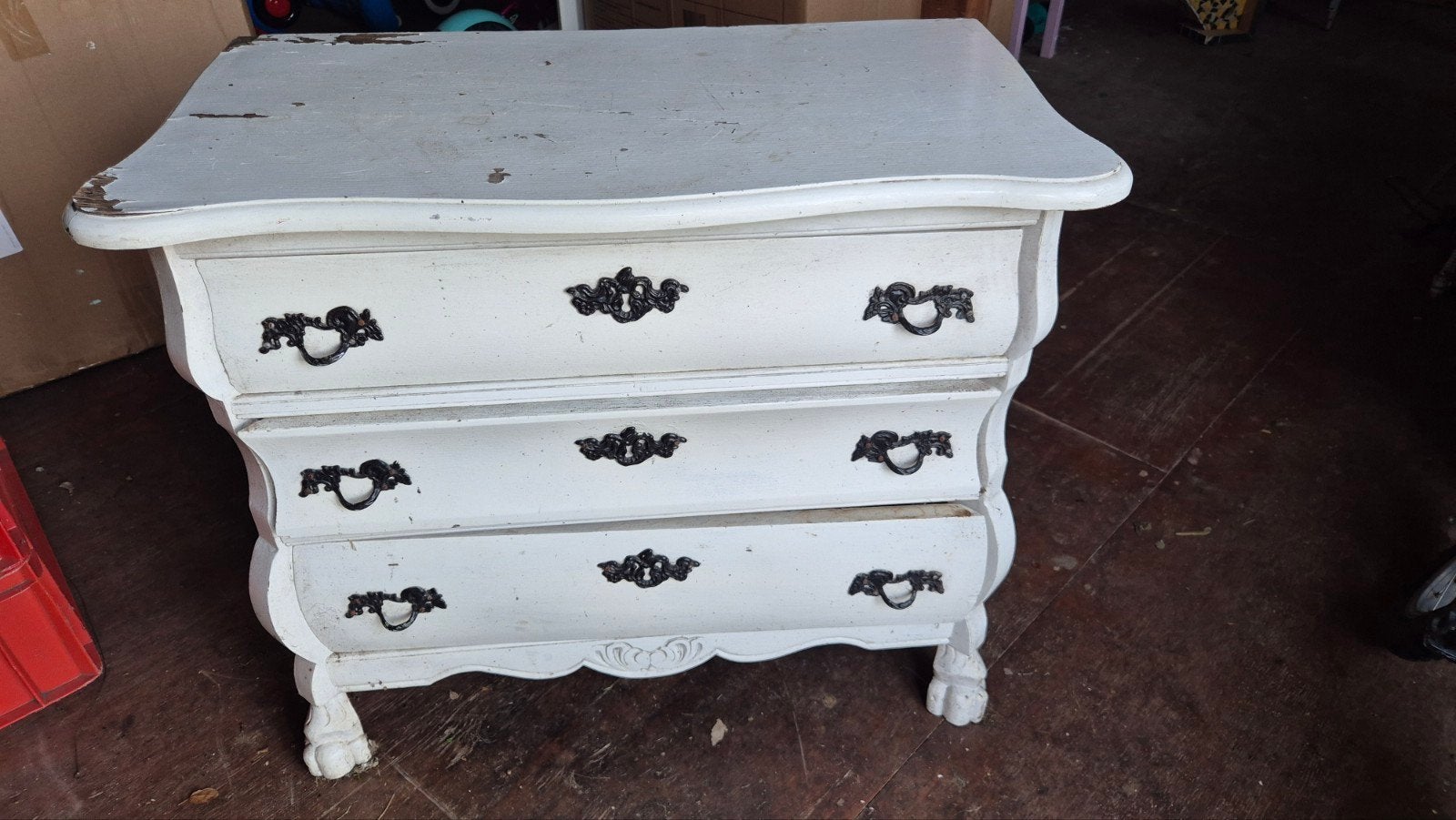 Ladenkastje opknappertje, Huis en Inrichting, Ophalen, Gebruikt, Brocante, Klassiek, Landelijk, 50 tot 100 cm