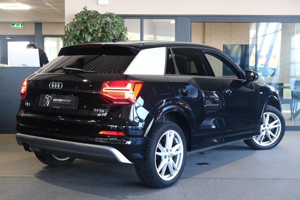 Audi Q2 1.4 TFSI 2 x S-Line S-tronic Virtual Led Leder Acc C, Auto's, Gebruikt, 4 cilinders, 150 pk, Leder en Stof