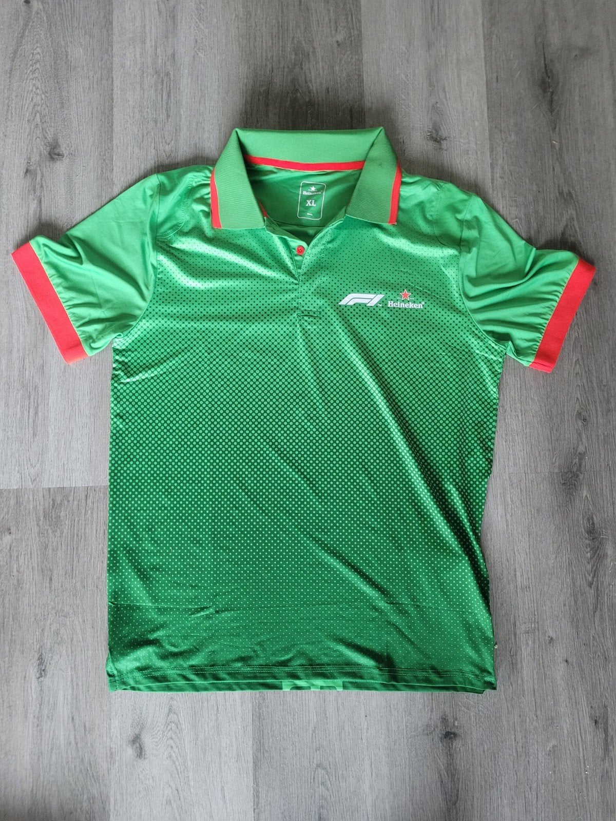 Heineken formule 1 shirt, Kleding | Heren, Ophalen of Verzenden, Zo goed als nieuw, Maat 56/58 (XL)