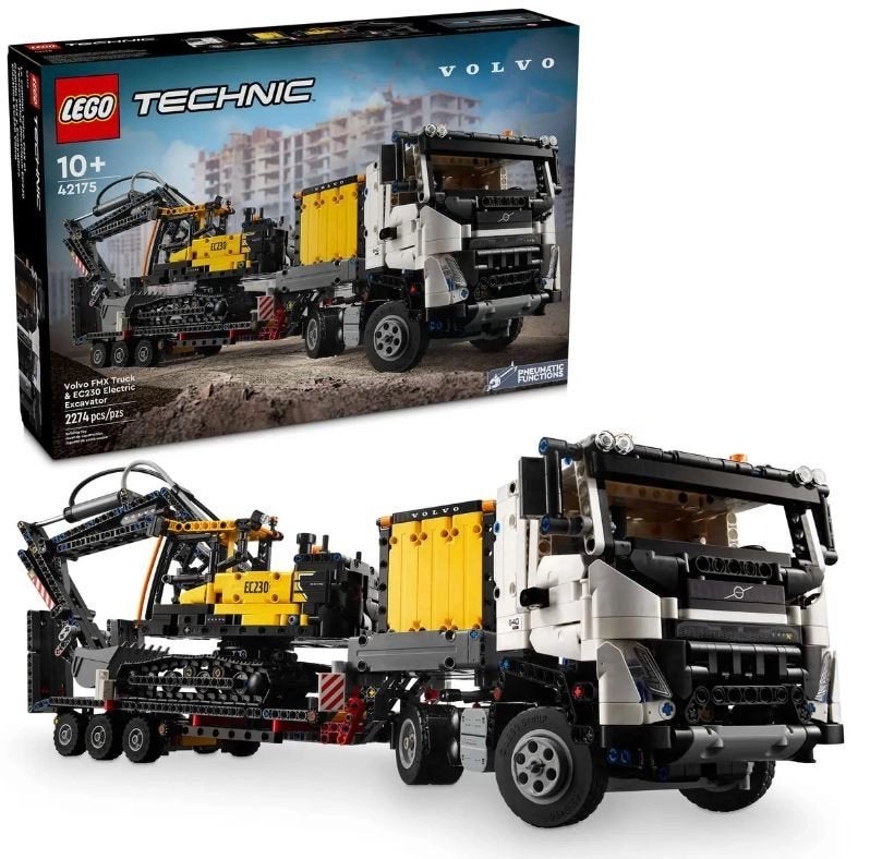 LEGO Technic Volvo FMX Truck & EC230 Elektrische Graafmachin, Ophalen, Nieuw, Overige merken