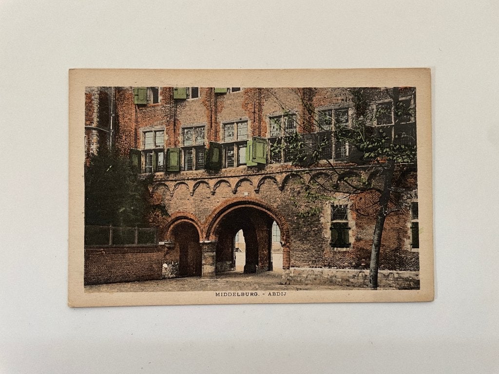 D835 Oude ansichtkaart Zeeland : Middelburg - Abdij, Ophalen of Verzenden, Voor 1920, Ongelopen, Zeeland