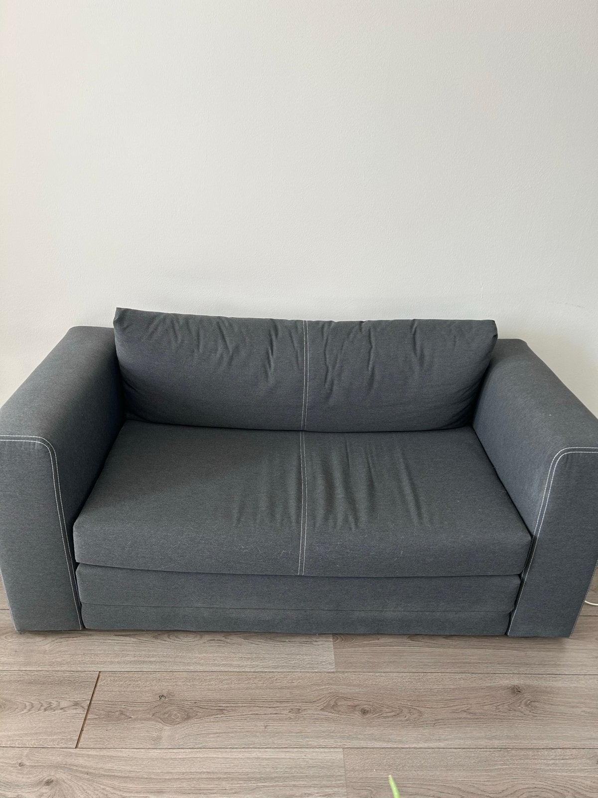 Gratis: IKEA ASKEBY 2-zits slaapbank, Ophalen, Gebruikt, Tweepersoons, 140 cm
