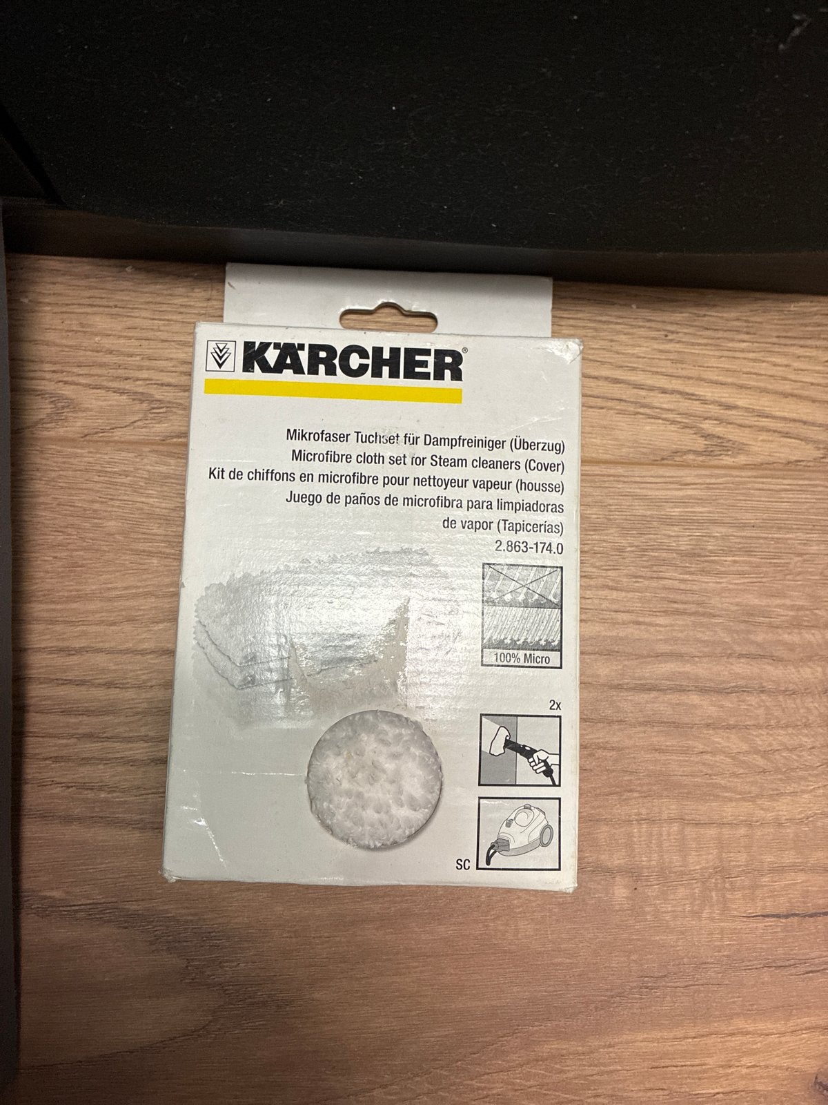 Kärcher Microvezel Doekset voor Stoomreinigers (Nieuw), Ophalen, Nieuw