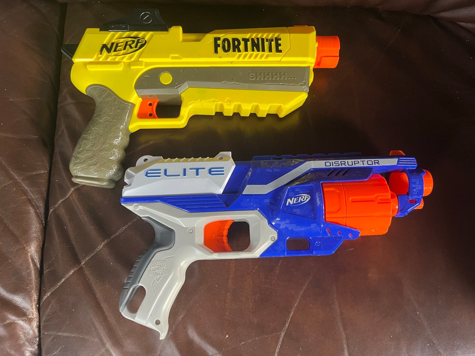 Nerf Fortnite en Nerf Elite Disruptor Blasters, Ophalen of Verzenden, Gebruikt