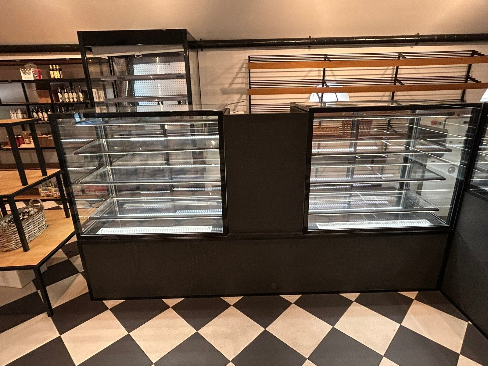 SAYL drop-In 3 vitrines 2x gekoeld en 1x ongekoeld 3 stuks, Ophalen of Verzenden, Gebruikt