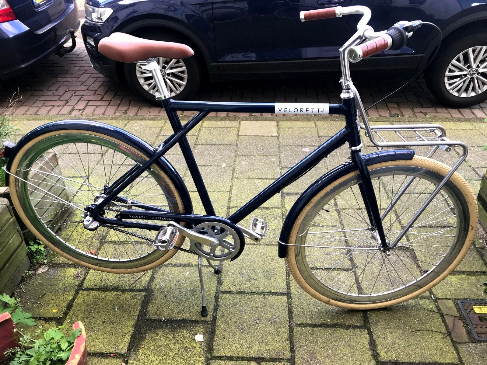 veloretti heren fiets 28inch 3 versnellingen, Fietsen en Brommers, Gebruikt, Versnellingen, 57 tot 61 cm, Ophalen