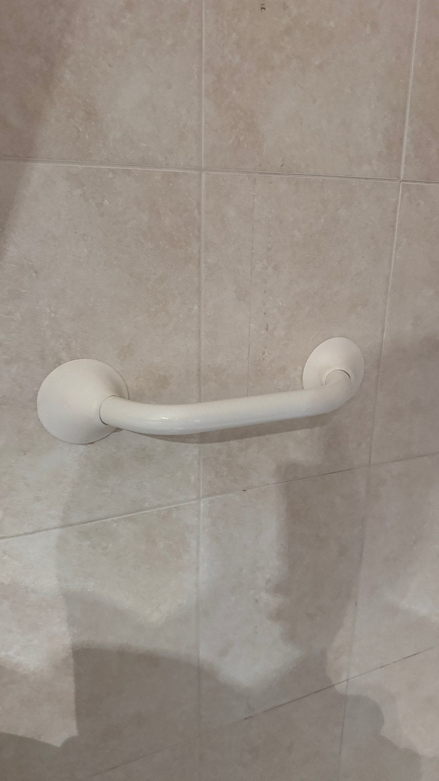 4 witte steunbeugels voor badkamer of toilet, Ophalen, Zo goed als nieuw
