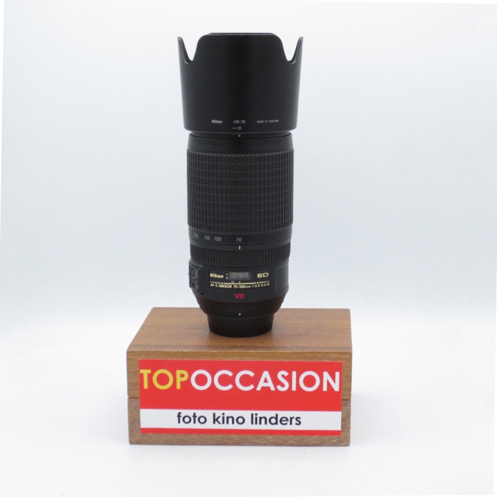 OCCASION: Nikon AF-S 70-300mm F4-5.6 G ED VR, Gebruikt, Handmatige focus, Nikon, Nikon F-mount