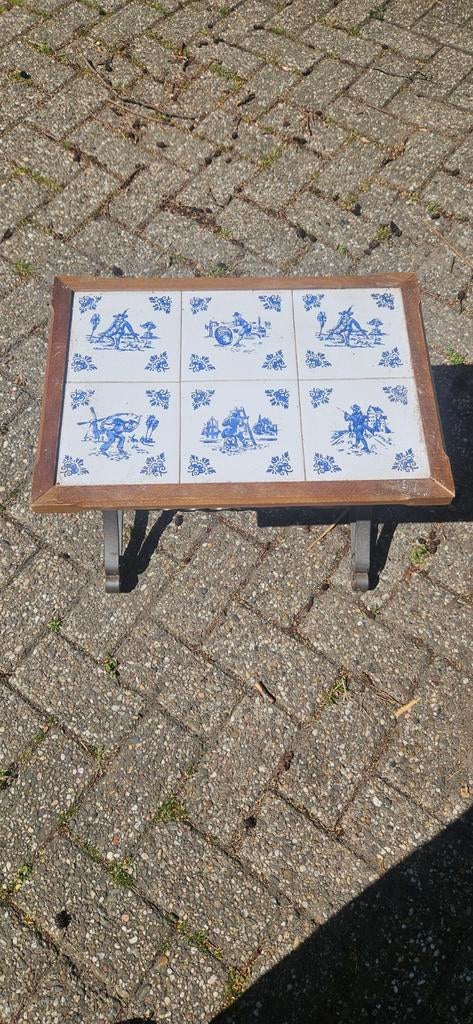 Bijzettafel antiek, Antiek en Kunst, Antiek | Meubels | Tafels, Ophalen of Verzenden
