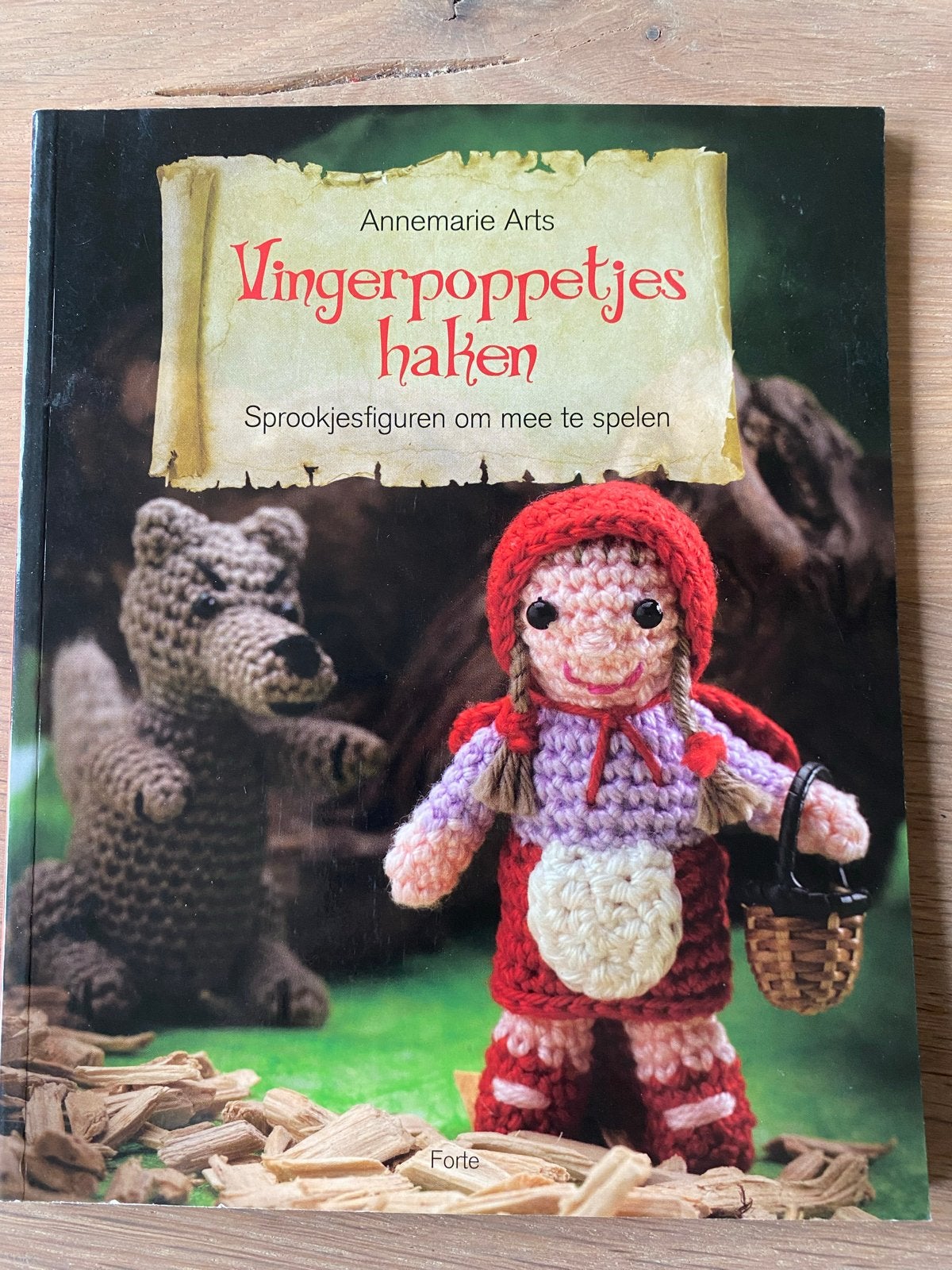 Annemarie Arts - Vingerpoppetjes haken, Breien en Haken, Nieuw, Ophalen of Verzenden, Annemarie Arts