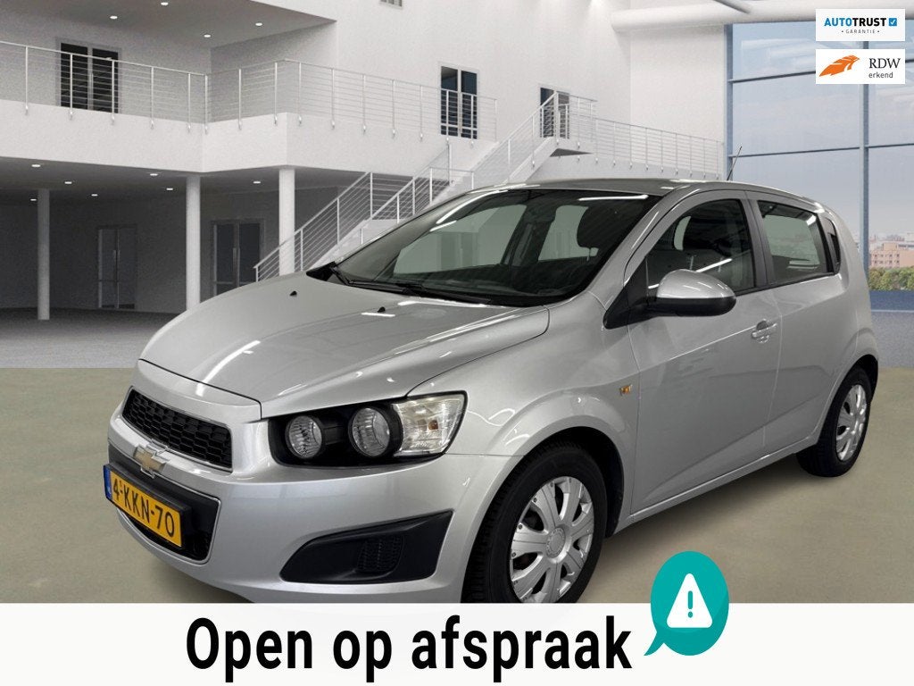 Chevrolet Aveo 1.2 LS - Airco - Cruisecontrol - 5 Deurs - go, Auto's, Voorwielaandrijving, Euro 5, Aveo, 1229 cc