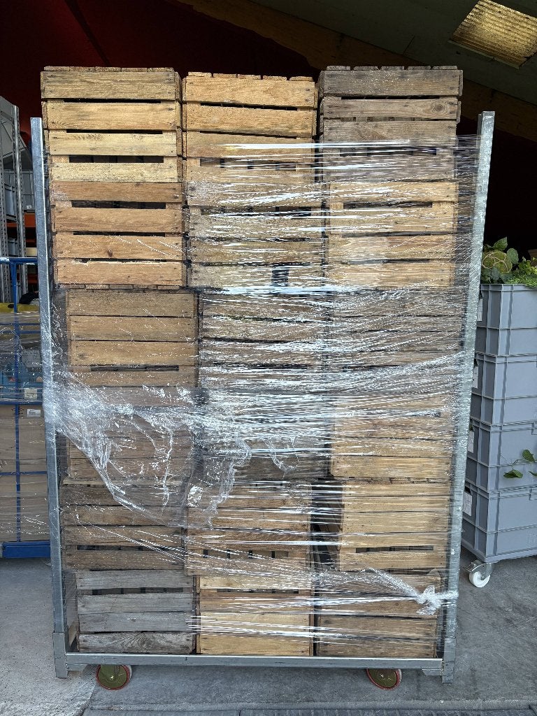 Partij 28 Houten Fruitskistjes (partijprijs), Ophalen, Hout, Decolis, Bruin