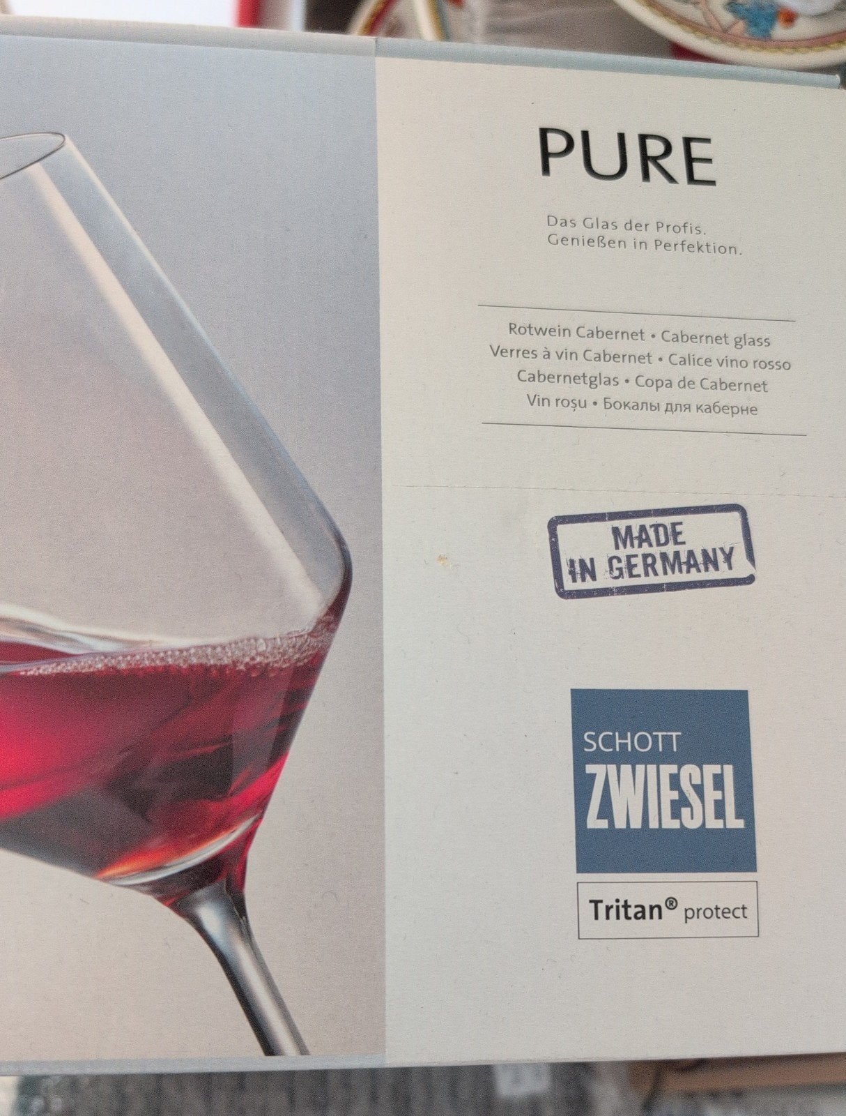 Schott Zwiesel Pure Cabernet wijnglazen, Ophalen, Nieuw, Overige merken, Glas